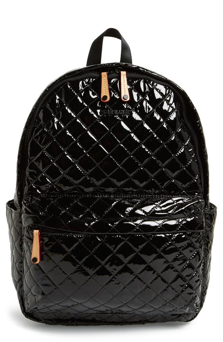 Mz Wallace Metro Backpack - Black