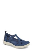 Women's Aravon Beaumont Fisherman Sandal .5 D - Blue