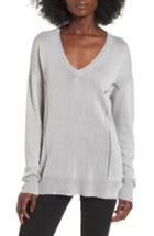 Women's Astr The Label Open Lines V-neck Sweater