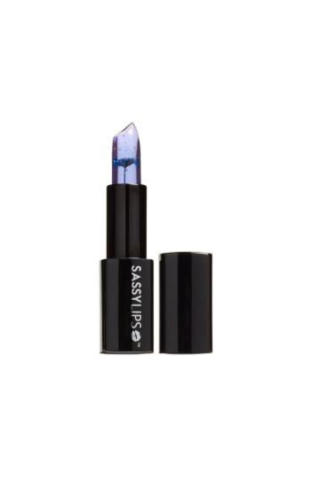 Sassy Lips When You're Playing Hard To Get Color Change 2-in-1 Lipstick & Lip Gloss - Pale Blue