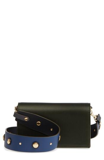 Diane Von Furstenberg Soiree Satin Convertible Crossbody Bag -
