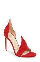 Women's Francesco Russo Flame Sandal Us / 35eu - Red