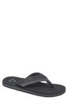 Men's Cuater By Travis Mathew Fridays Flip Flop M - Grey