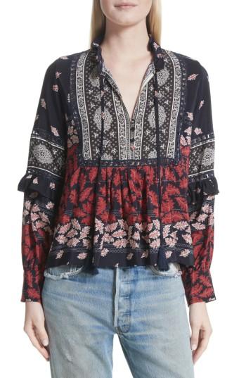 Women's Sea Eloise Print Silk Blouse