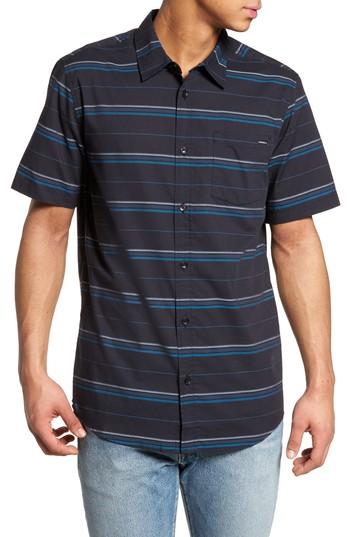 Men's O'neill Striped Woven Shirt - Blue