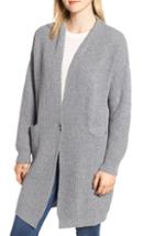 Women's Grey Jason Wu Boucle Double Breasted Cardigan - Black