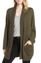 Women's Chelsea28 Oversize Open Cardigan /small - Green
