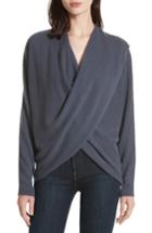 Women's Brochu Walker Clea Cashmere Off-shoulder Sweater - Blue