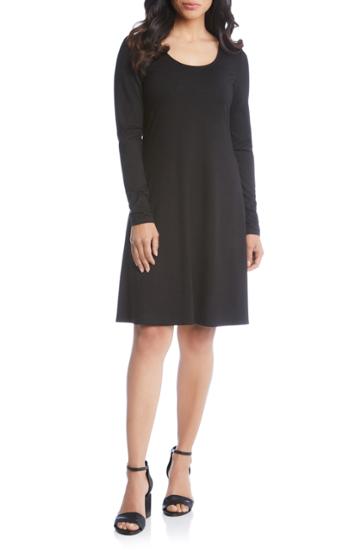 Women's Judith & Charles Sicilia Mix Media Skirt - Black