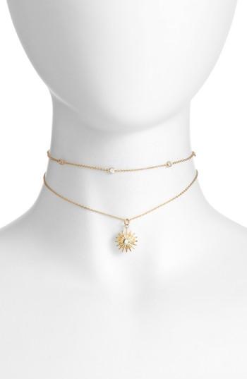Women's Jules Smith Crimson Starburst Choker