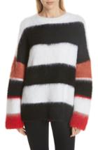 Women's Alexander Wang Ruffle Zipper Hem Sweater
