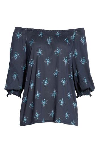 Women's La Vie Rebecca Taylor Celeste Jersey Blouse - Blue