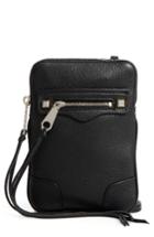 Rebecca Minkoff Regan Zip Phone Leather Crossbody Bag -