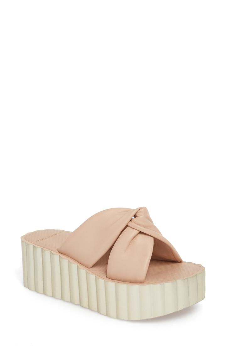 Women's Tory Burch Scallop Platform Slide Sandal