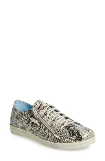 Women's Cloud 'aika' Leather Sneaker .5us / 38eu - Grey