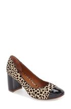 Women's Linea Paolo 'zia' Block Heel Pump .5 M - Beige