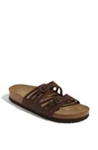 Women's Birkenstock Granada Soft Footbed Oiled Leather Sandal -7.5us / 38eu D - Brown