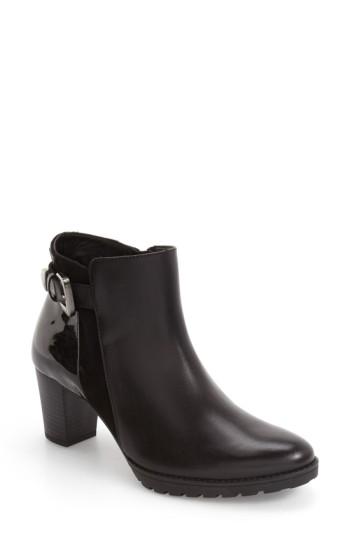 Women's Mephisto Jamie Buckle Strap Bootie M - Grey