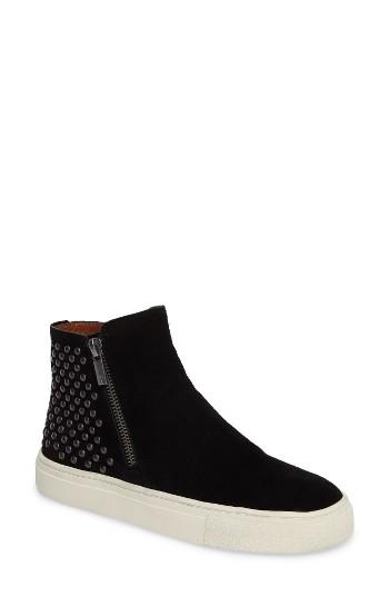Women's Lucky Brand Bayleah High Top Sneaker M - Black