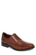 Men's Johnston & Murphy Bartlett Cap Toe Derby M - Brown