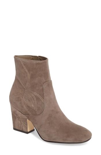 Women's Marc Fisher D. Johnny Bootie, Size 5 M - Beige