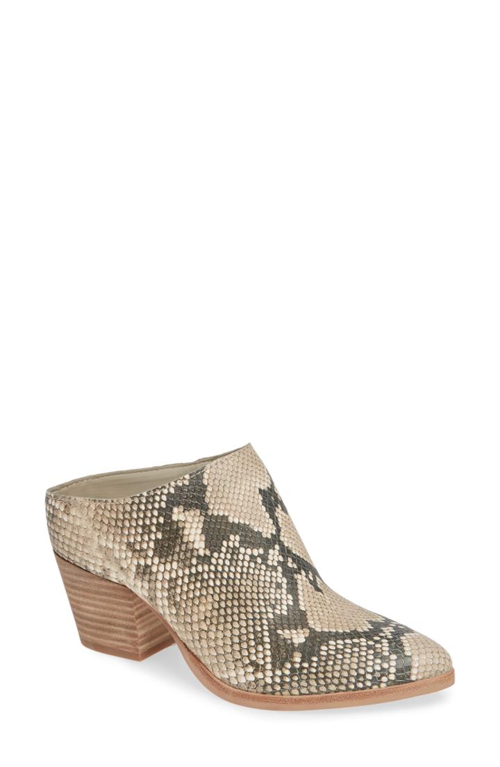 Women's Dolce Vita Roya Mule .5 M - Grey