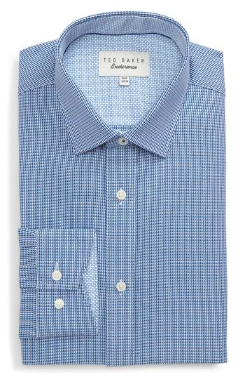 Men's Ted Baker London Endurance Trim Fit .5 34/35 - Blue
