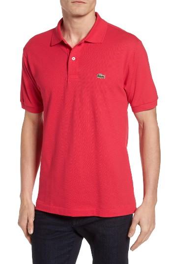 Men's Lacoste 'l1212' Pique Polo (xxl) - Pink
