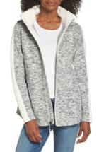 Women's The North Face Indi 2 Hooded Knit Parka - Ivory