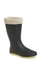 Women's Dav Weatherproof Rain Boot M - Black