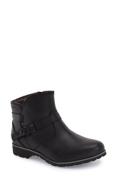 Women's Teva 'delavina' Waterproof Bootie M - Black