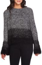 Women's 1.state Eyelash Fringe Sweater - Black