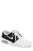 Men's Nike 'stefan Janoski - Max Sb' Skate Shoe .5 M - White