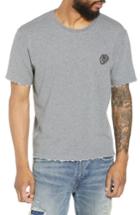 Men's The Kooples Classic Fit Short Sleeve Sweatshirt - Grey