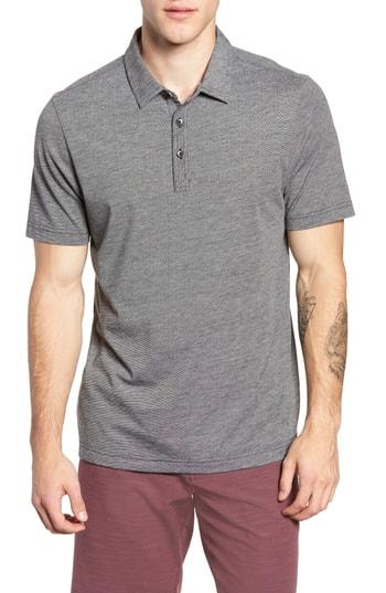 Men's Travis Mathew Sway Sway Trim Fit Polo - Black