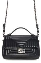 Fendi 'double Micro' Quilted Leather Baguette -