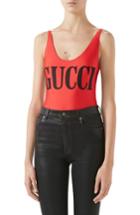 Women's Gucci One-piece Swimsuit - Pink