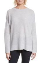 Women's Theory Cinch Sleeve Cashmere Sweater, Size - Grey