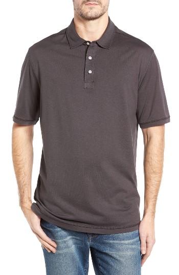 Men's Tommy Bahama Sorrento Cotton Blend Polo, Size - Grey