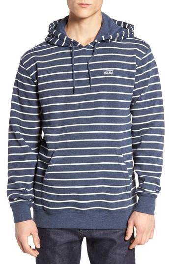 Men's Vans Core Basics Stripe Hoodie - Blue