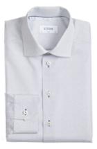 Men's Eton Slim Fit Pattern Dress Shirt
