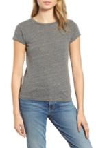 Women's Everleigh V-neck Waffle Tee, Size - Blue