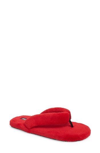 Women's Jane And The Shoe Jaime H Flip Flop, Size 6 M - Red