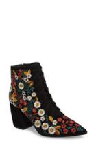 Women's Jeffrey Campbell Finito Lace-up Bootie M - Black