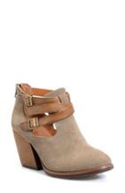 Women's Kork-ease 'stina' Leather Bootie M - Brown