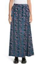 Women's Undercover Flocked Maxi Skirt