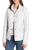 Women's Barbour Annis Quilted Jacket Us / 8 Uk - White