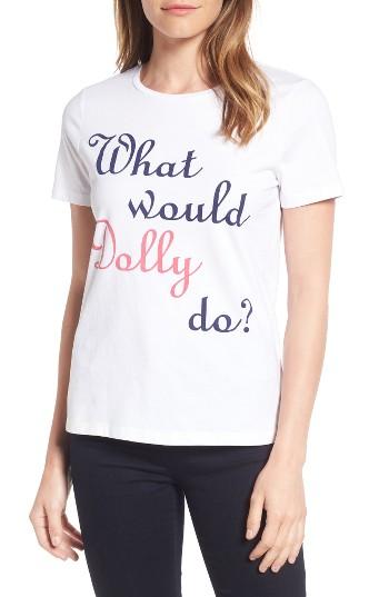 Women's Draper James Dolly Cotton Tee - White