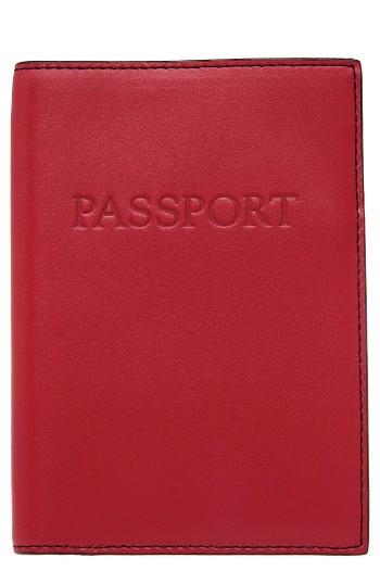 Lodis 'audrey' Passport Case - Red
