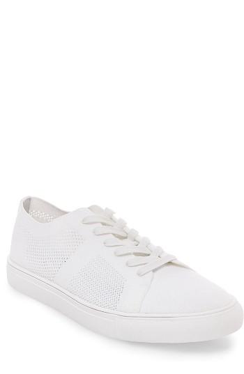 Men's Steve Madden Wexler Woven Sneaker M - White